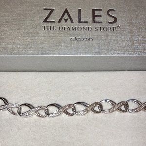 Zales Sterling Silver Tennis Bracelet